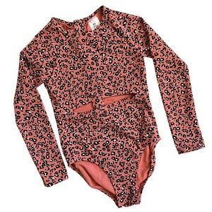 ART CLASS Kids Rashguard One-Piece Swimsuit Sz M (8)